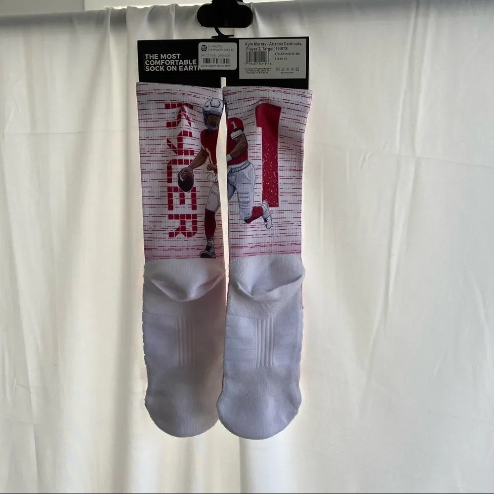 Arizona Cardinals NFL Kyler Murray #1 Strideline Socks